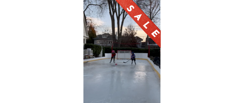 Portable Refrigerated Rink Kits 20' x 40' | Iron Sleek
