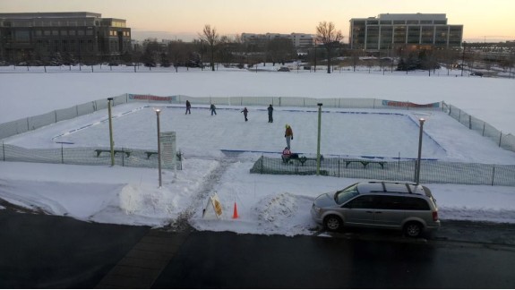 Corporate Ice Skating Rink