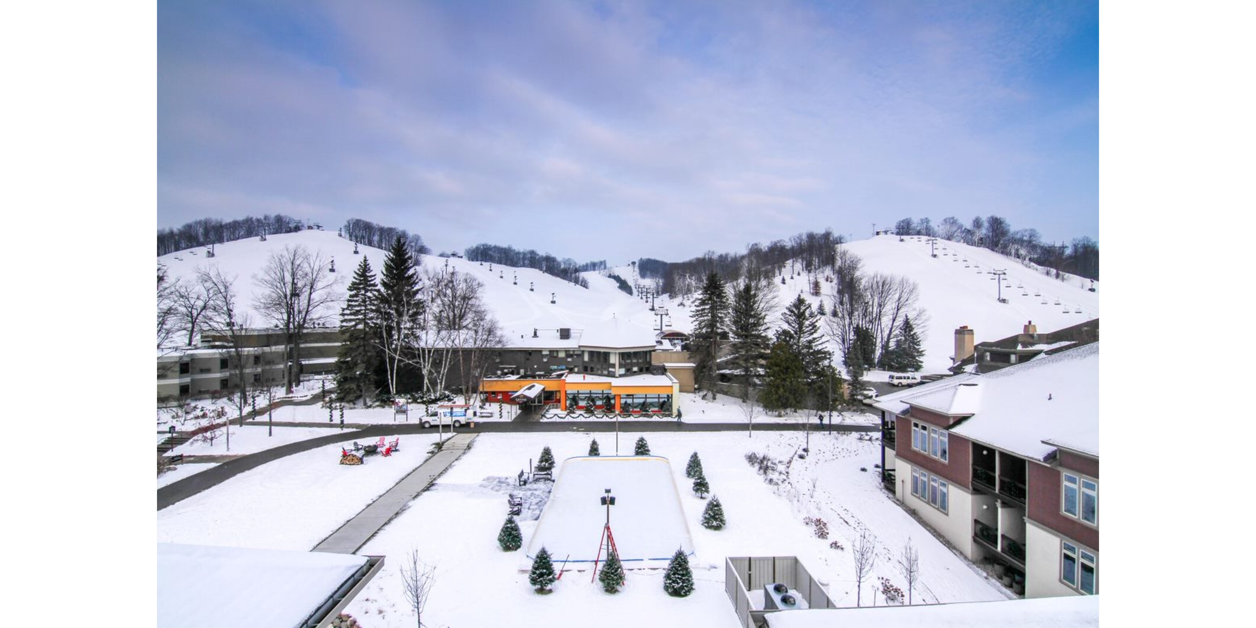 Hotel at Ski Resort