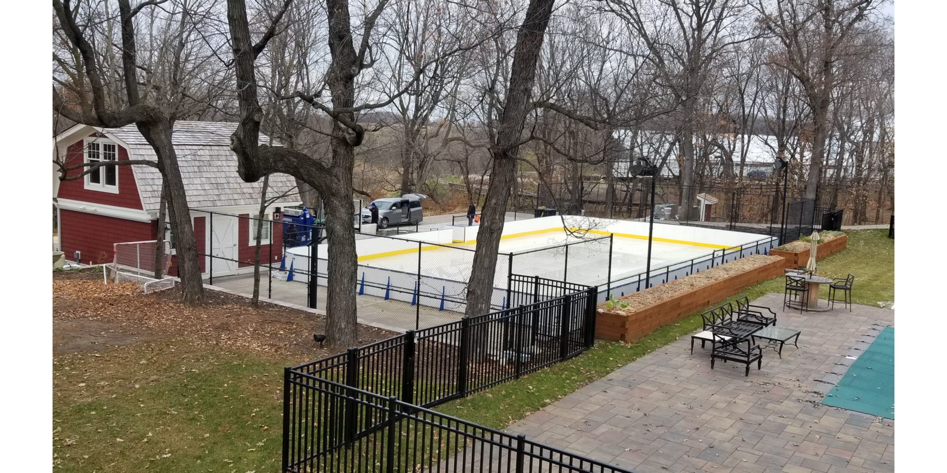 Tennis Court Install