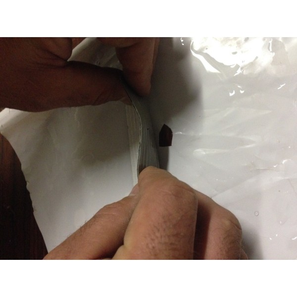 White Waterproof Tape 3" x 108ft roll Ice Rink Tarp Liner Repair Tape 