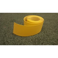 4" tall Yellow Hockey Base Board (30 ft)