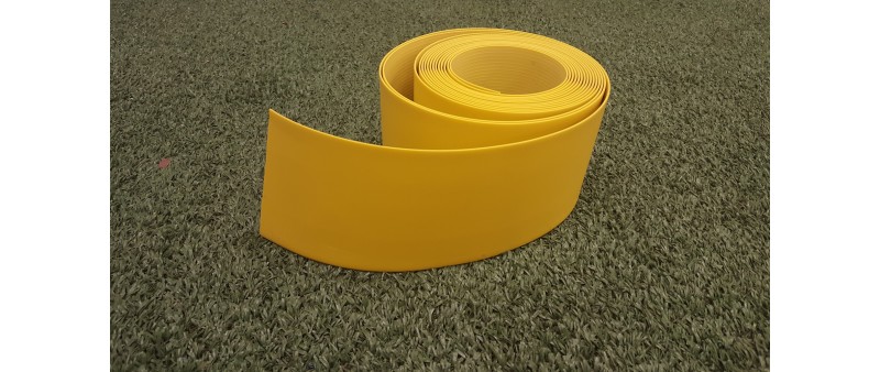 4" tall Yellow Hockey Base Board (30 ft)