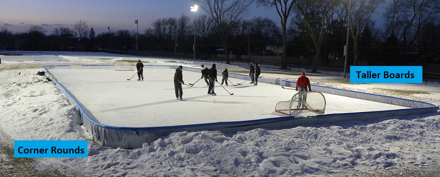 Backyard Hockey Rinks